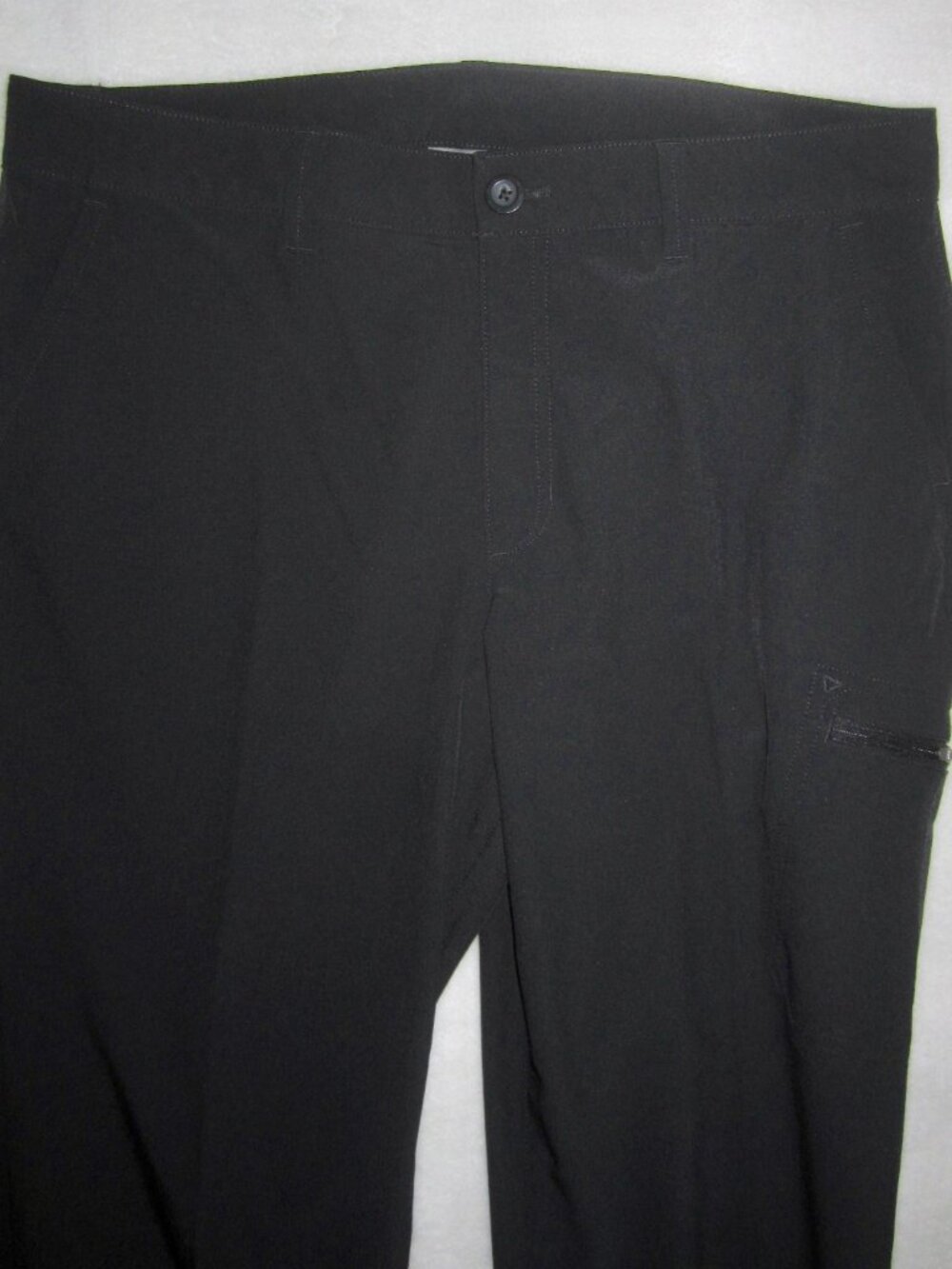 EDDIE BAUER Stretch Ripstop Crop Pants Black Women's 10 - Picture 6 of 12